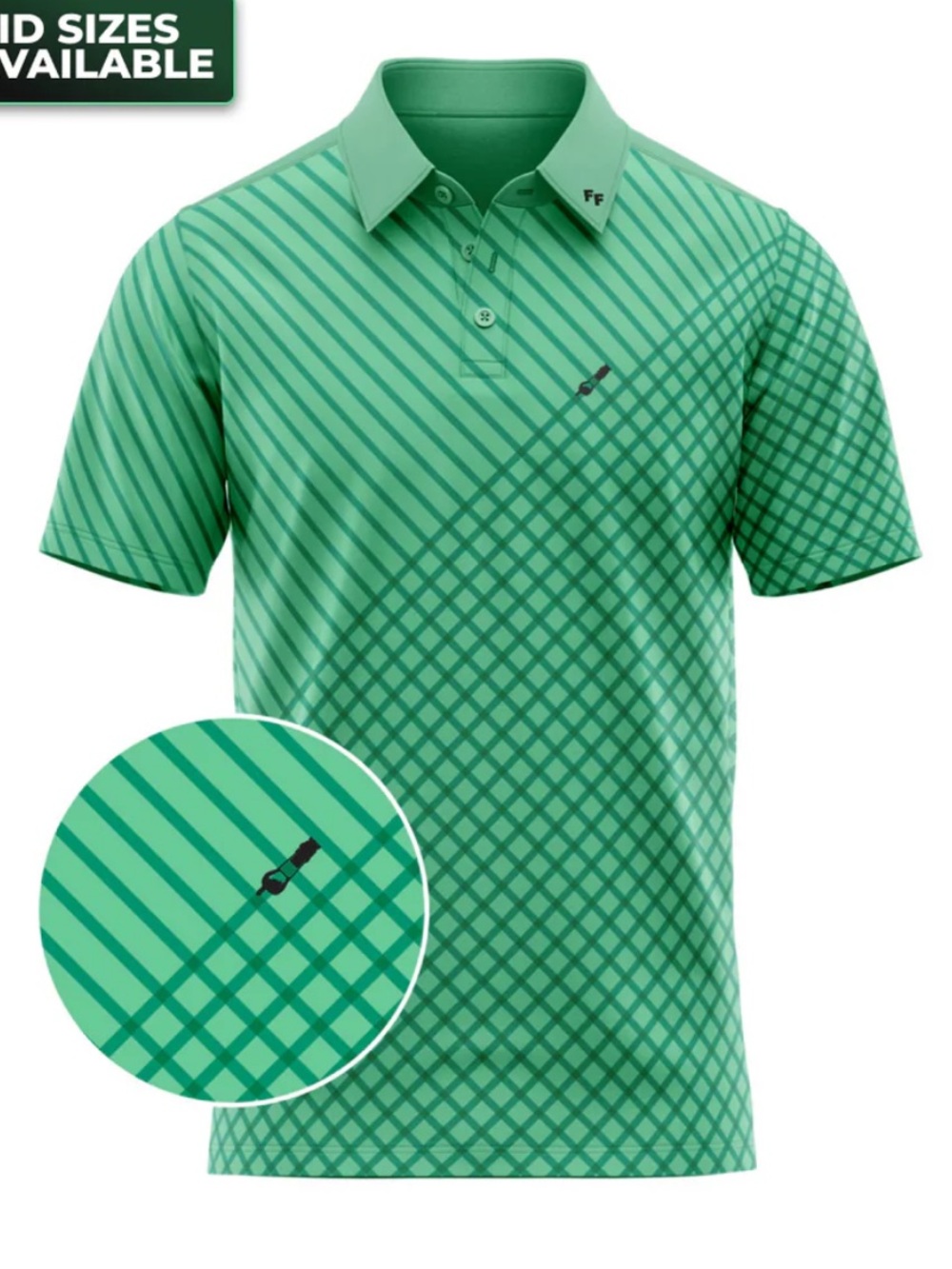Fore Fathers Turf Dad polo shirt - XL